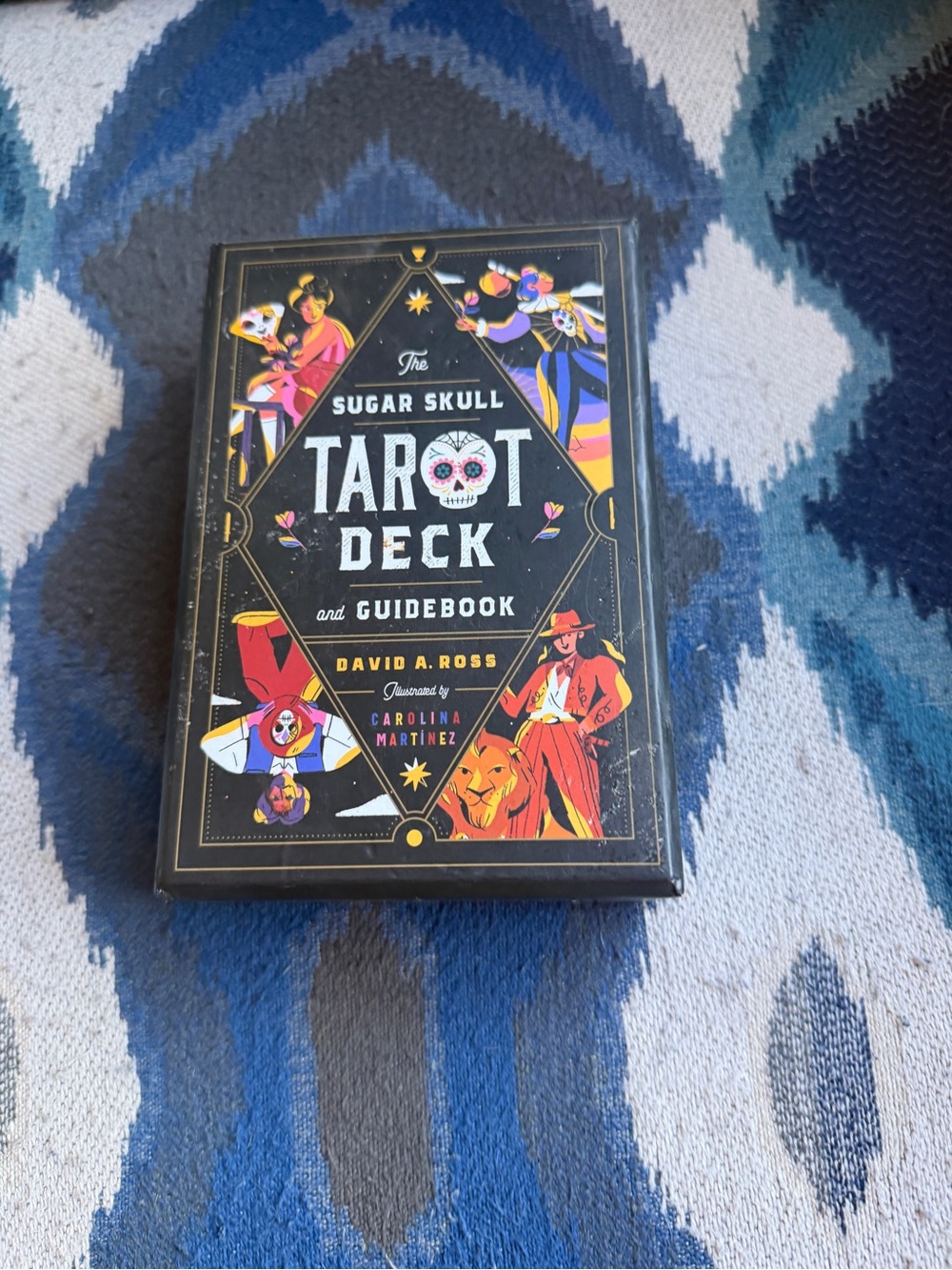 Sugar Skull Tarot Deck - Black